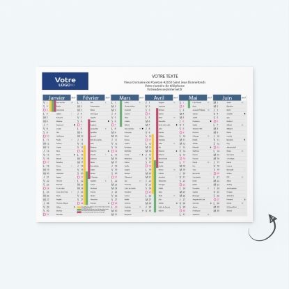 Calendrier de poche CLASSIC