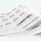 Calendrier de poche DOUBLE - Minimum de commande : 25 exemplaires