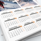 Calendrier Magnet (Aimanté) - Grille calendaire personnalisable