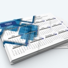 Calendrier Magnet mini (aimanté) - Nombre de photos, logos et texte illimité