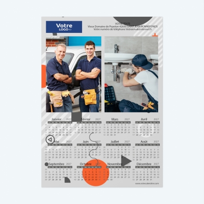 Calendrier Magnet (Aimanté)