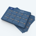 Calendrier Magnet mini (aimanté) - Grille calendaire personnalisable