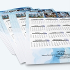 Carte calendrier photo - Minimum de commande : 25 exemplaires