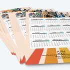 Carte calendrier photo - Minimum de commande : 25 exemplaires