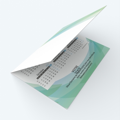 Carte calendrier photo