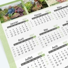 Carte calendrier photo - Grille calendaire 100% personnalisable