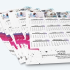 Carte calendrier photo - Minimum de commande : 25 exemplaires