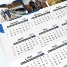 Carte calendrier photo - Grille calendaire 100% personnalisable