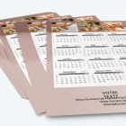 Carte calendrier photo - Minimum de commande : 25 exemplaires