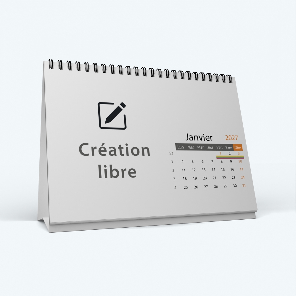Calendrier de bureau PANO