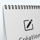 Calendrier de bureau PANO - Reliure spirale de qualité