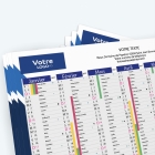 Calendrier de poche CLASSIC - Nombre de photos, logos et texte illimité