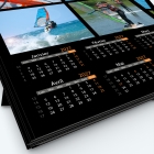 Calendrier photo deux pages XL - Grille calendaire personnalisable