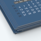 Calendrier photo une page - Papier épais rigide 400 g/m2