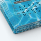Calendrier photo une page - Papier épais rigide 400 g/m2