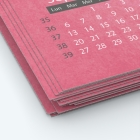 Calendrier photo une page - Papier épais rigide 400 g/m2