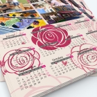 Calendrier photo une page XL - Grille calendaire personnalisable