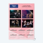Calendrier photo deux pages
