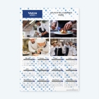 Calendrier photo une page XL
