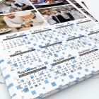 Calendrier photo une page XL - Grille calendaire personnalisable