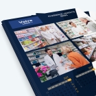 Calendrier photo une page XL - Nombre de photos, logos et texte illimité