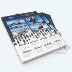 Calendrier photo une page XL - Minimum de commande : 25 exemplaires