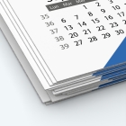 Calendrier photo une page XL - Papier épais rigide 400 g/m2