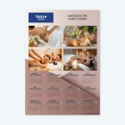 Calendrier photo une page XL