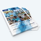 Calendrier photo deux pages XL - Minimum de commande : 25 exemplaires