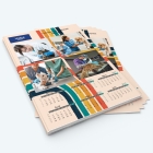 Calendrier photo deux pages XL - Minimum de commande : 25 exemplaires
