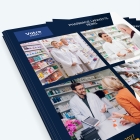 Calendrier photo deux pages XL - Nombre de photos, logos et texte illimité