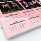 Calendrier photo deux pages XL - Grille calendaire personnalisable