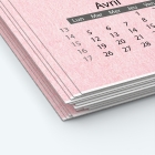 Calendrier photo deux pages XL - Papier épais rigide 400 g/m2