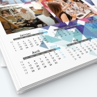 Calendrier photo deux pages XL - Grille calendaire personnalisable