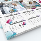 Calendrier photo deux pages XL - Grille calendaire personnalisable