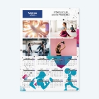 Calendrier photo une page XL