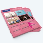 Calendrier photo deux pages - Minimum de commande : 25 exemplaires