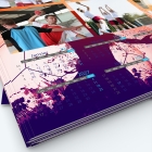 Calendrier photo deux pages XL - Grille calendaire personnalisable