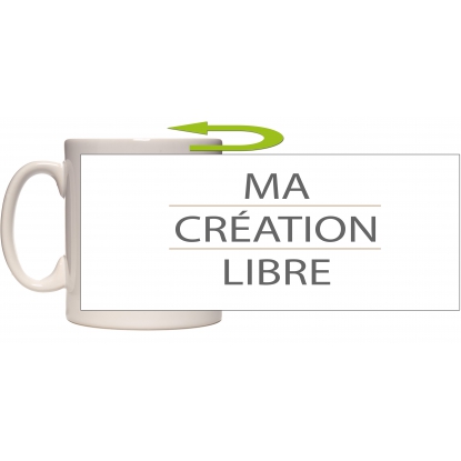 Mug photo magique panoramique