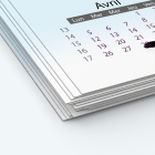 Calendrier photo deux pages XL - Papier épais rigide 400 g/m2
