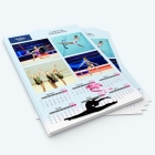 Calendrier photo deux pages XL - Minimum de commande : 25 exemplaires