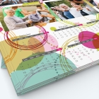 Calendrier photo deux pages - Grille calendaire personnalisable
