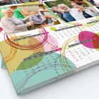 Calendrier photo deux pages XL - Grille calendaire personnalisable