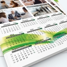 Calendrier photo une page - Grille calendaire personnalisable