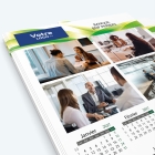 Calendrier photo une page XL - Nombre de photos, logos et texte illimité