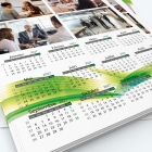 Calendrier photo une page XL - Grille calendaire personnalisable
