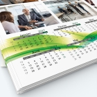 Calendrier photo deux pages XL - Grille calendaire personnalisable