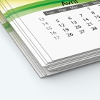 Calendrier photo deux pages XL - Papier épais rigide 400 g/m2