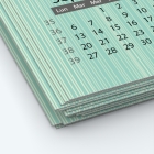 Calendrier photo une page - Papier épais rigide 400 g/m2