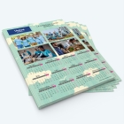 Calendrier photo une page - Minimum de commande : 25 exemplaires